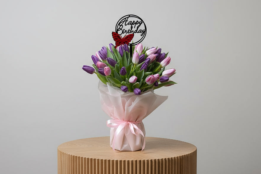 Classic 50 pcs tulips