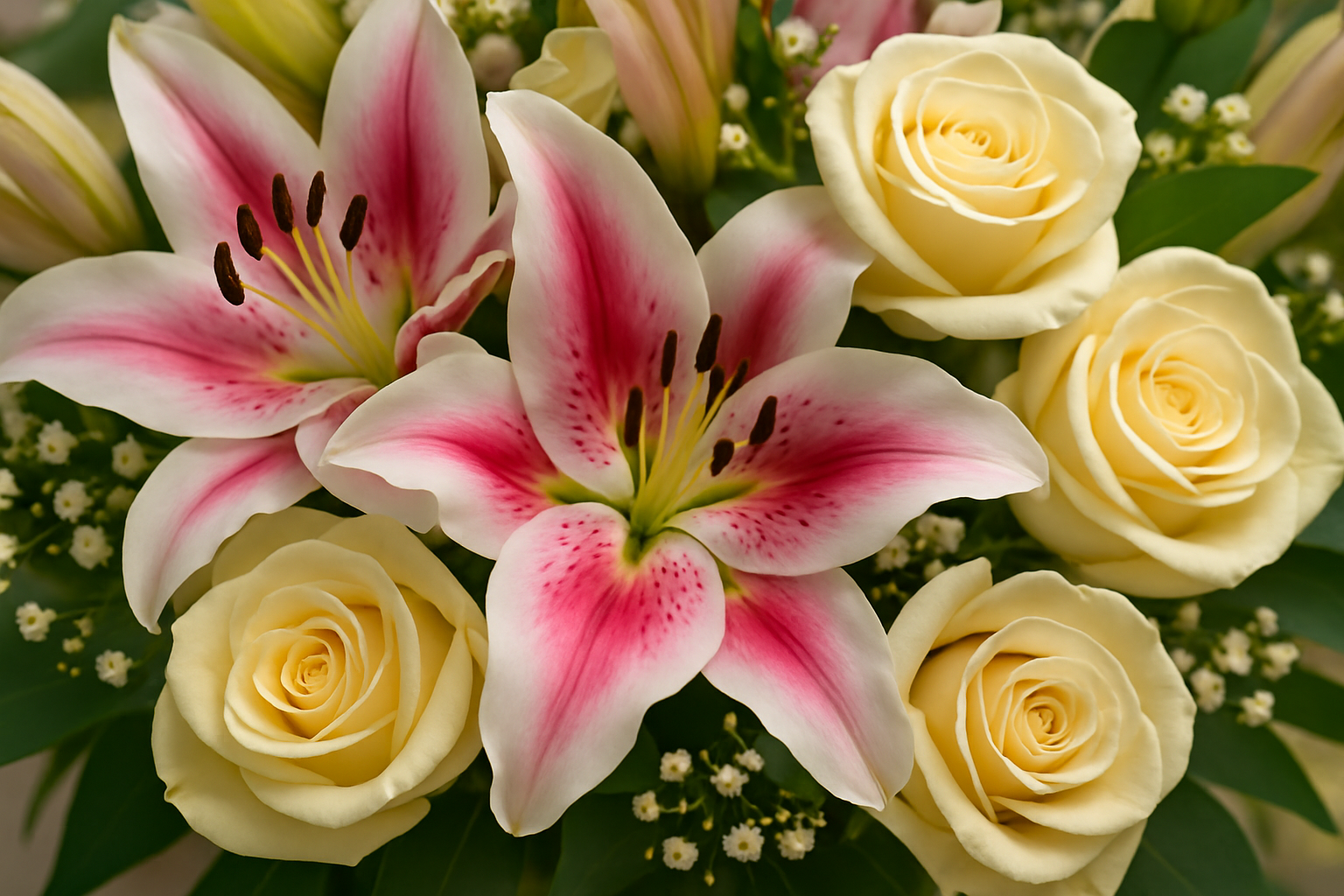 Close-up detail of flowers