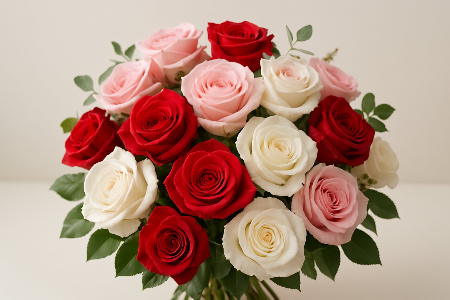 Send Luxury Roses bouquet featuring vibrant red roses elegantly arranged for any special occasion