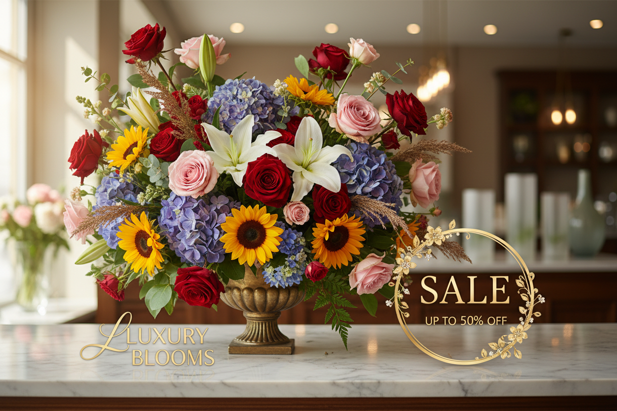 Flowers On Sale Kuwait | Limited Time Deals from 5 KWD 🚀 - Pooji ...