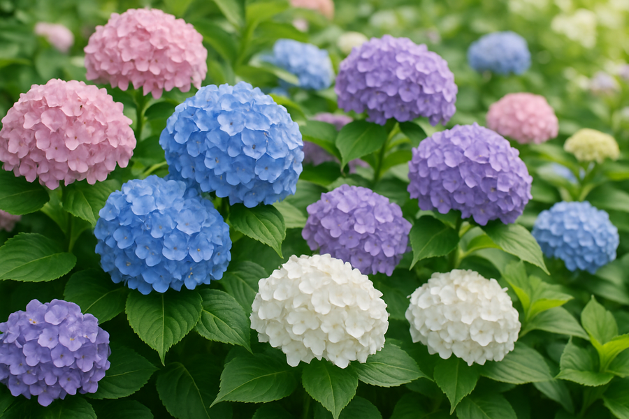 Hydrangeas in Kuwait