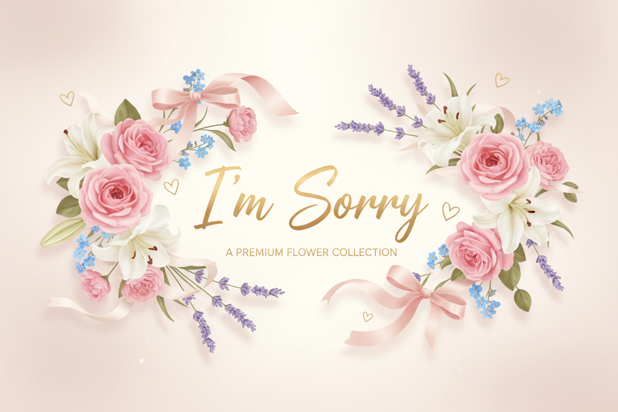 I Am Sorry Flower Collection