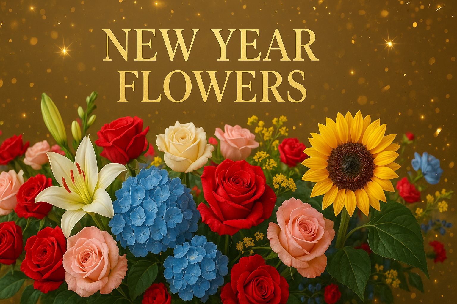 New Year Flowers