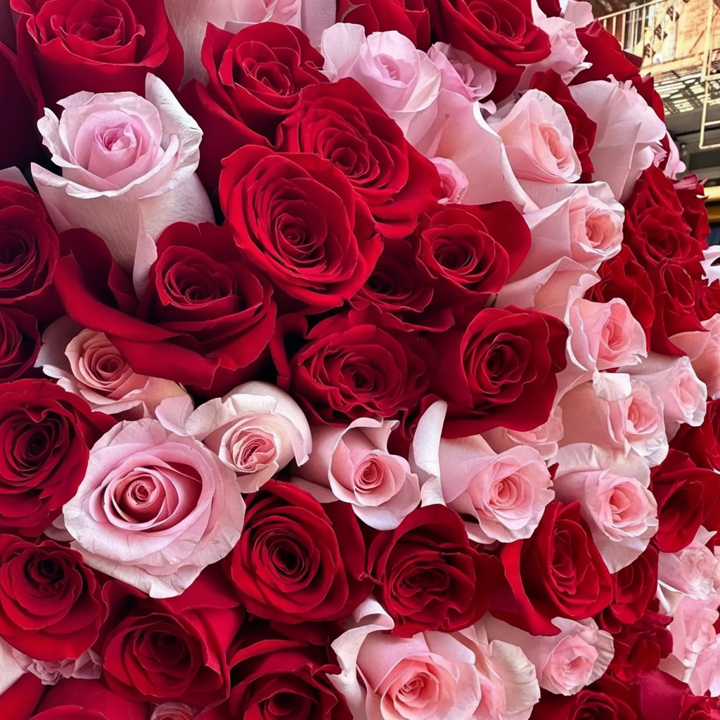 200 Red Roses Luxury Bouquet - Premium Floral Gift Kuwait