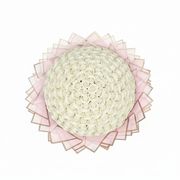 200 White Roses Luxury Bouquet - Overhead View Kuwait