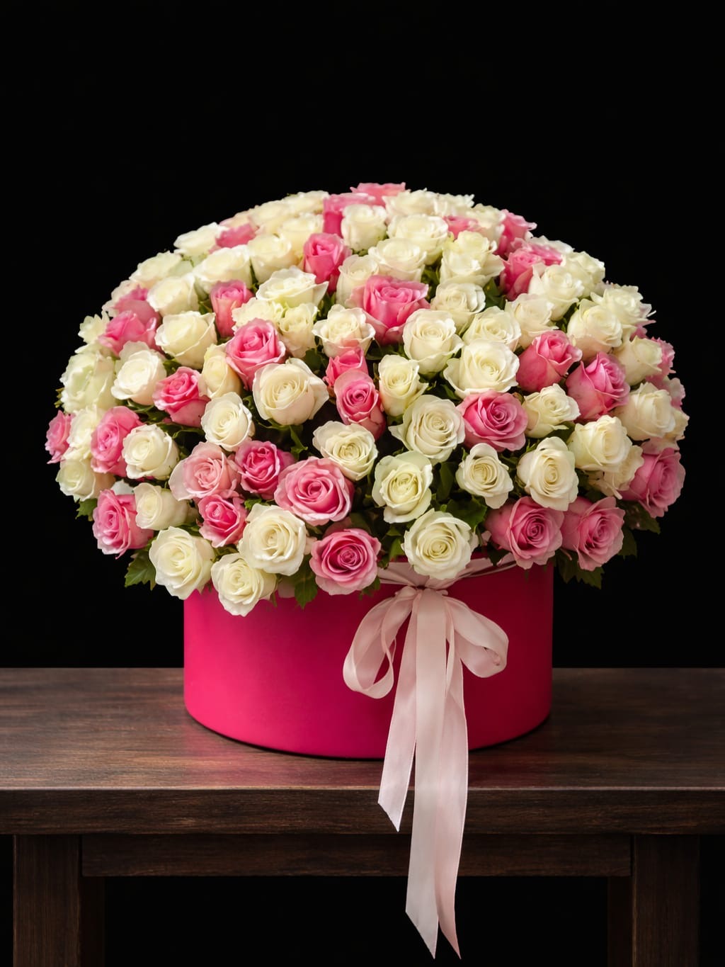 Signature rose box, 100 stems