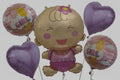 Baby Girl helium balloon