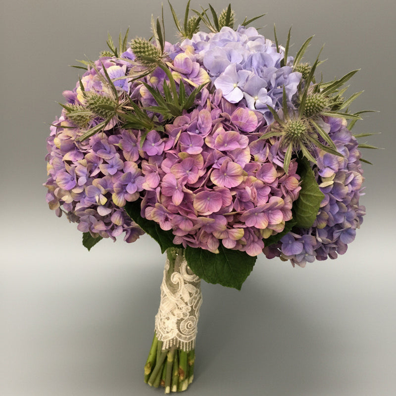 Hydrangea Bridal Bouquet - Elegant Mixed Flowers — same-day flower delivery in Kuwait