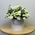 White mix flowes Box