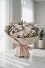Romantic Pink Mix Flowers — توصيل زهور في نفس اليوم في الكويت