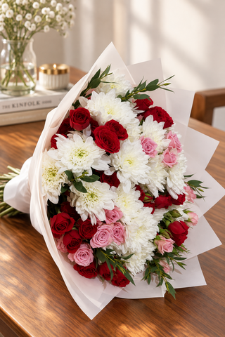 Luxury Mixed Flower Hand Bouquet