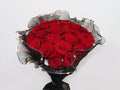 Hand bouquet 25 red roses 143