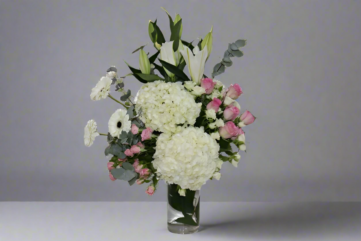 Arrangement Flowers Vase