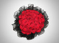 Hand Bouquet 25 Red Roses 06
