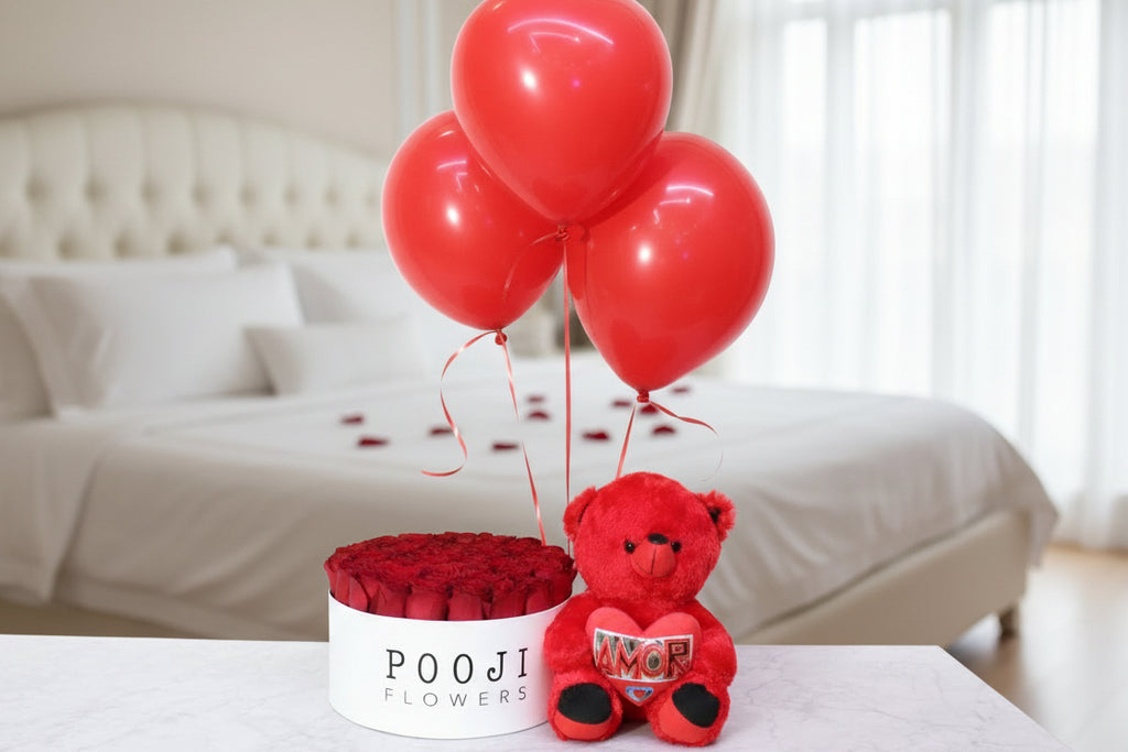 classic Red Roses combo