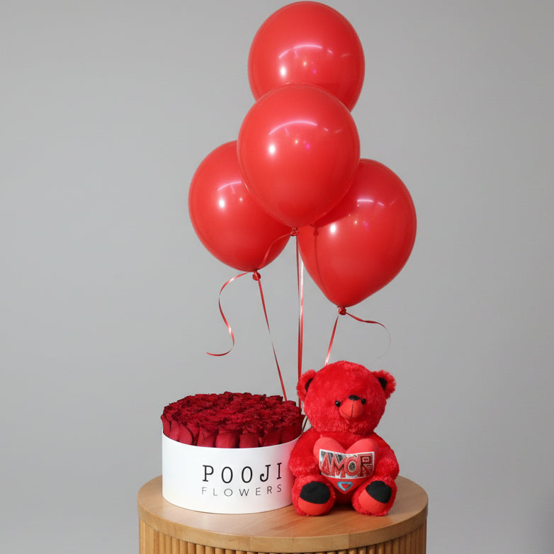 classic Red Roses combo