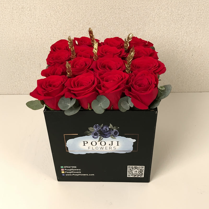 Pooji flower box TWO — same-day flower delivery in Kuwait