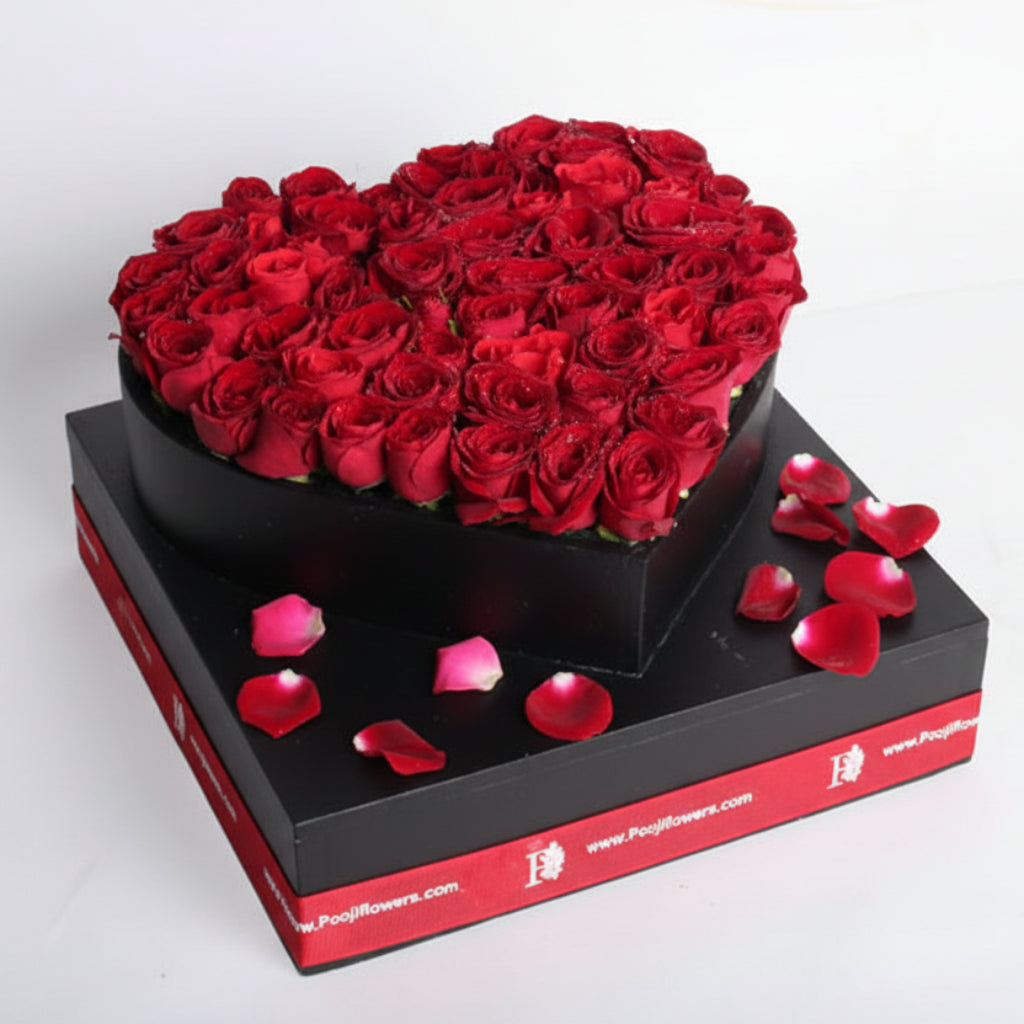 Love Heart Gift Baby Roses