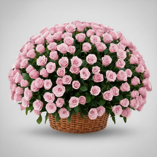 Luxury Red Rose Basket Kuwait