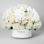 Luxury White Blossom Flower Box