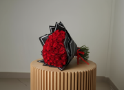 Premium Red Roses Hand Bouquet | 100 Red Roses