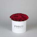 Red Roses Luxury Flower Box in Kuwait