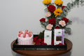 Sunflowers Tray & Cake Gift Combo | Luxury Celebration Kuwait