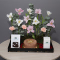 Tulips Flower Tray & Cake Gift Combo | Luxury Celebration Kuwait