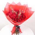 Vl Red Roses Hand Bouquet