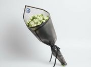 White Baby Roses Hand Bouquet