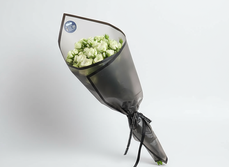 White Baby Roses Hand Bouquet