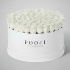 White Roses in Luxury Flower Box