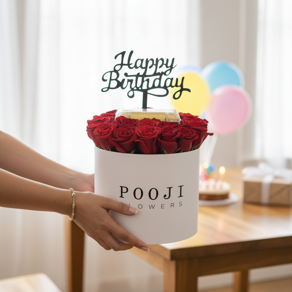 Birthday gift presentation