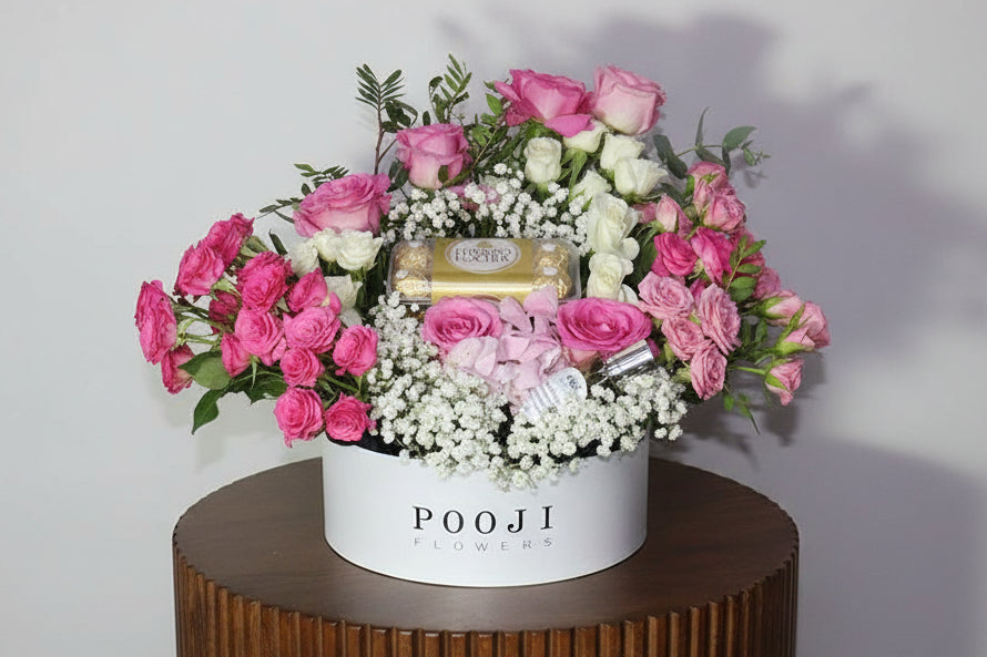 classic box arrangement