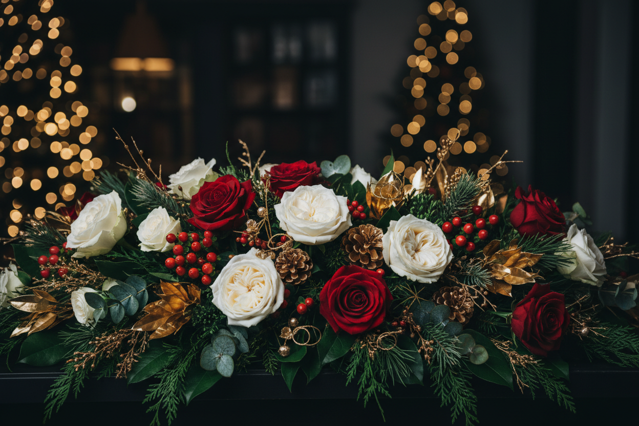 Christmas Flowers Slider