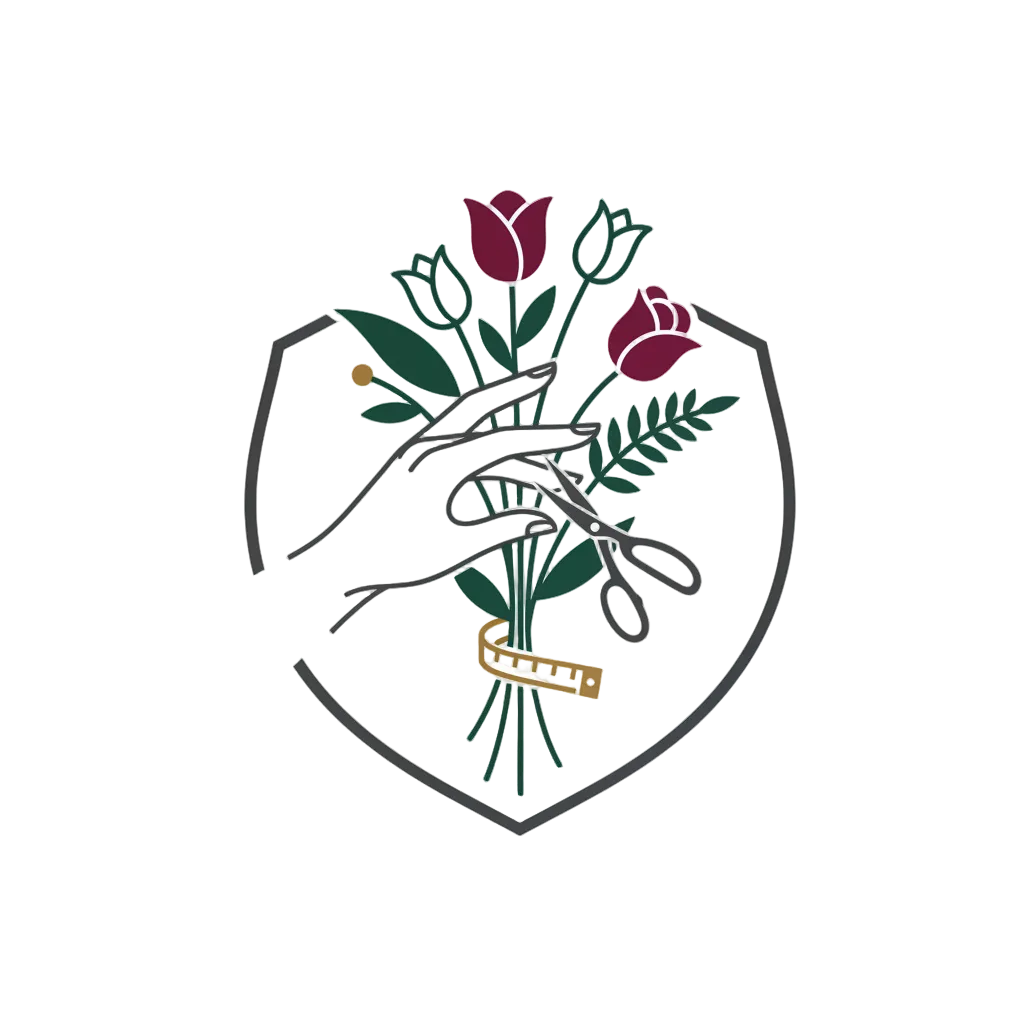 Create Expert Florists Icon Which will fit in Lighter Background with transparent