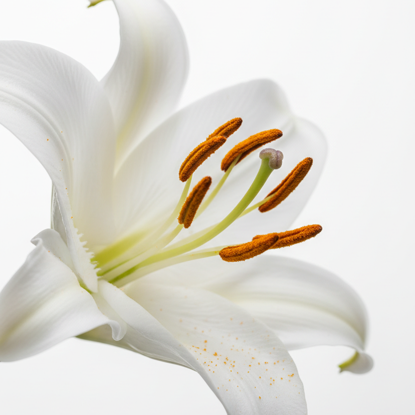 create single lilly flower