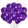 A cluster of Deep Purple Helium Balloons 10 perfect for parties and celebrations
