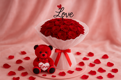 Dreamy Pink Valentine's Setting