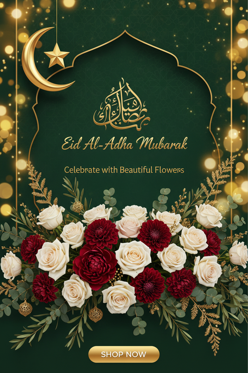Eid Al-Adha Portrait Banner