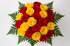 Enhanced bouquet - top view