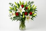 Enhanced flower arrangement
