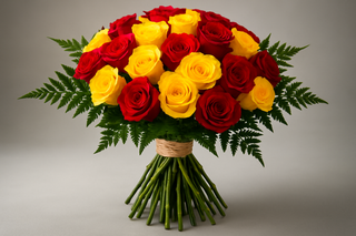 Enhanced flower bouquet