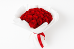 Enhanced Red Roses Bouquet