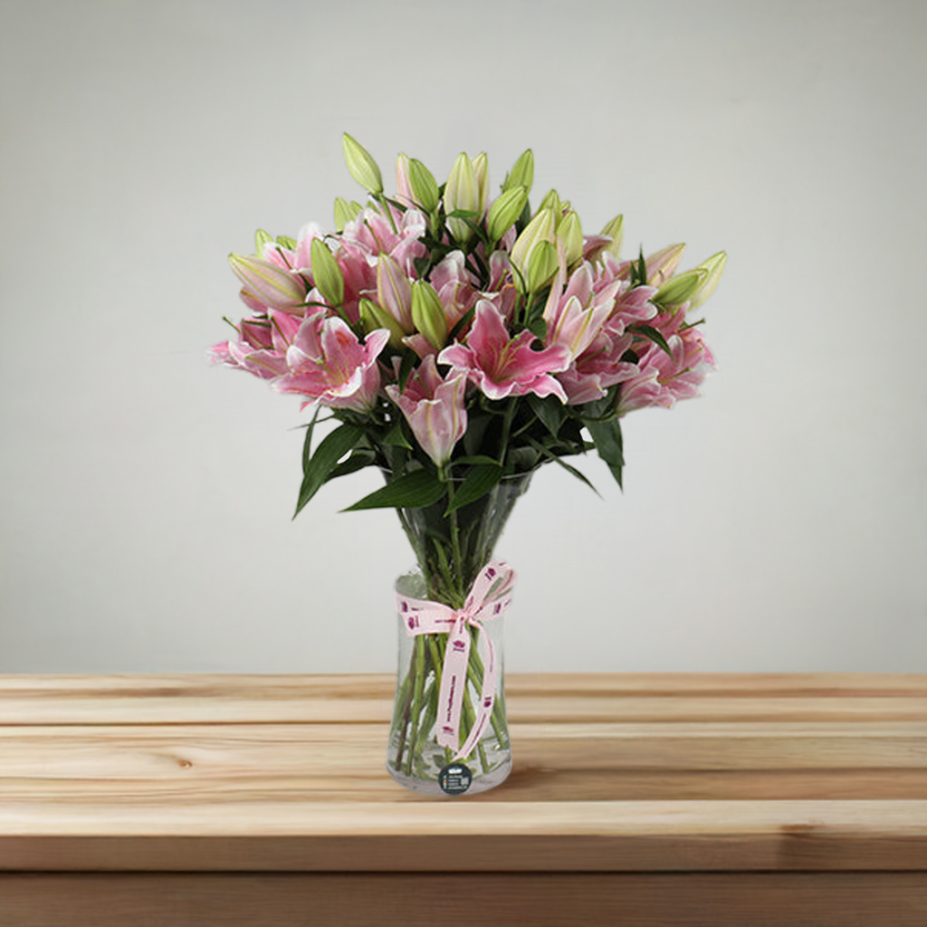 Lilliam Oriental flowers 7 pieces