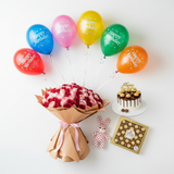 Birthday Surprise Combo - Overhead Flat Lay