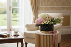Mixed Flowers Marble Box Lifestyle