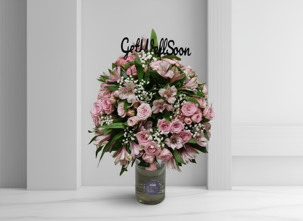 Pink Rose Bouquet Variation 1