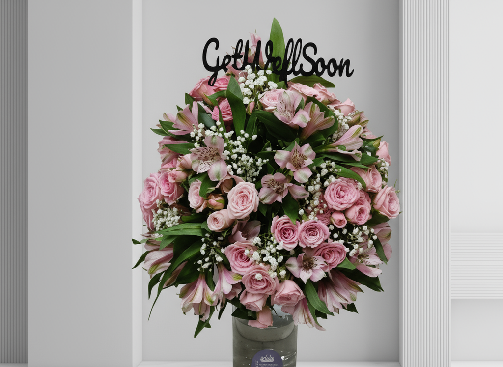 Pink Rose Bouquet Variation 3