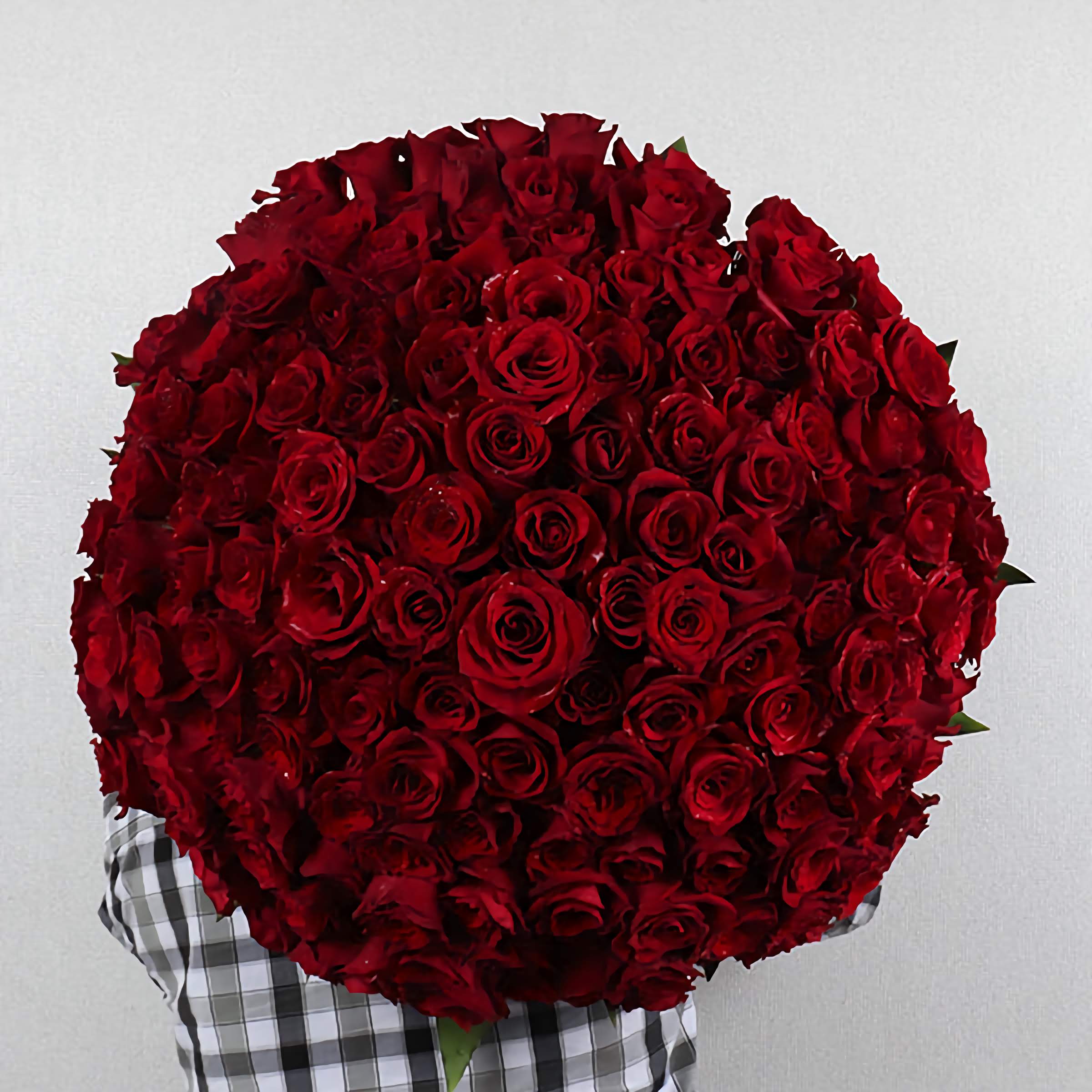 200 Premium Red Roses Bouquet arranged beautifully for romantic occasions and celebrations